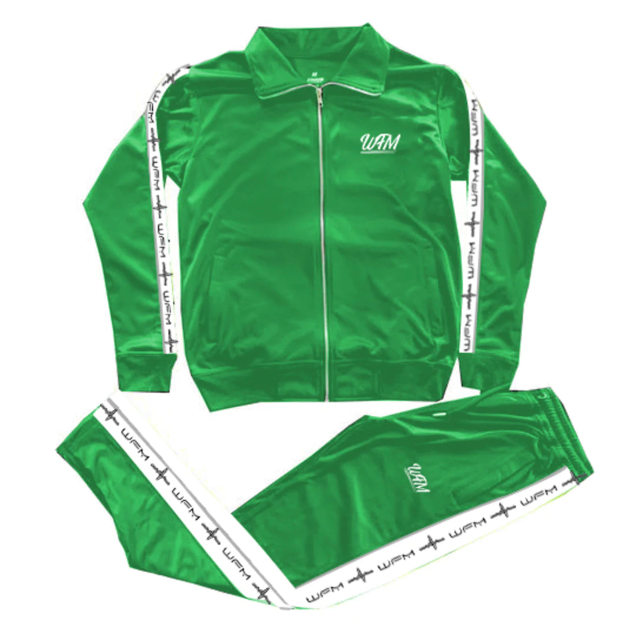 WFM “REFLECTIVE TRACK SET” (GREEN/WHITE)