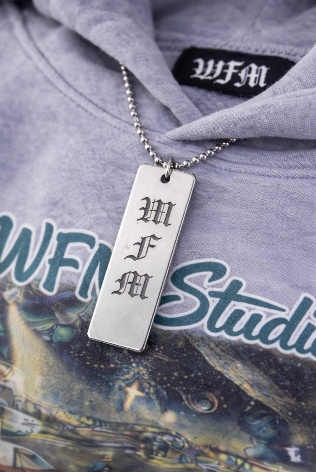WFM Studio Records Hoodie (Grey)