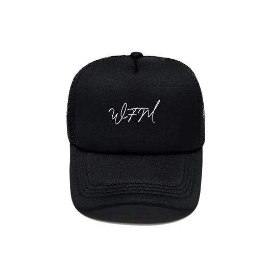 WFM TRUCKER HAT (BLACK)