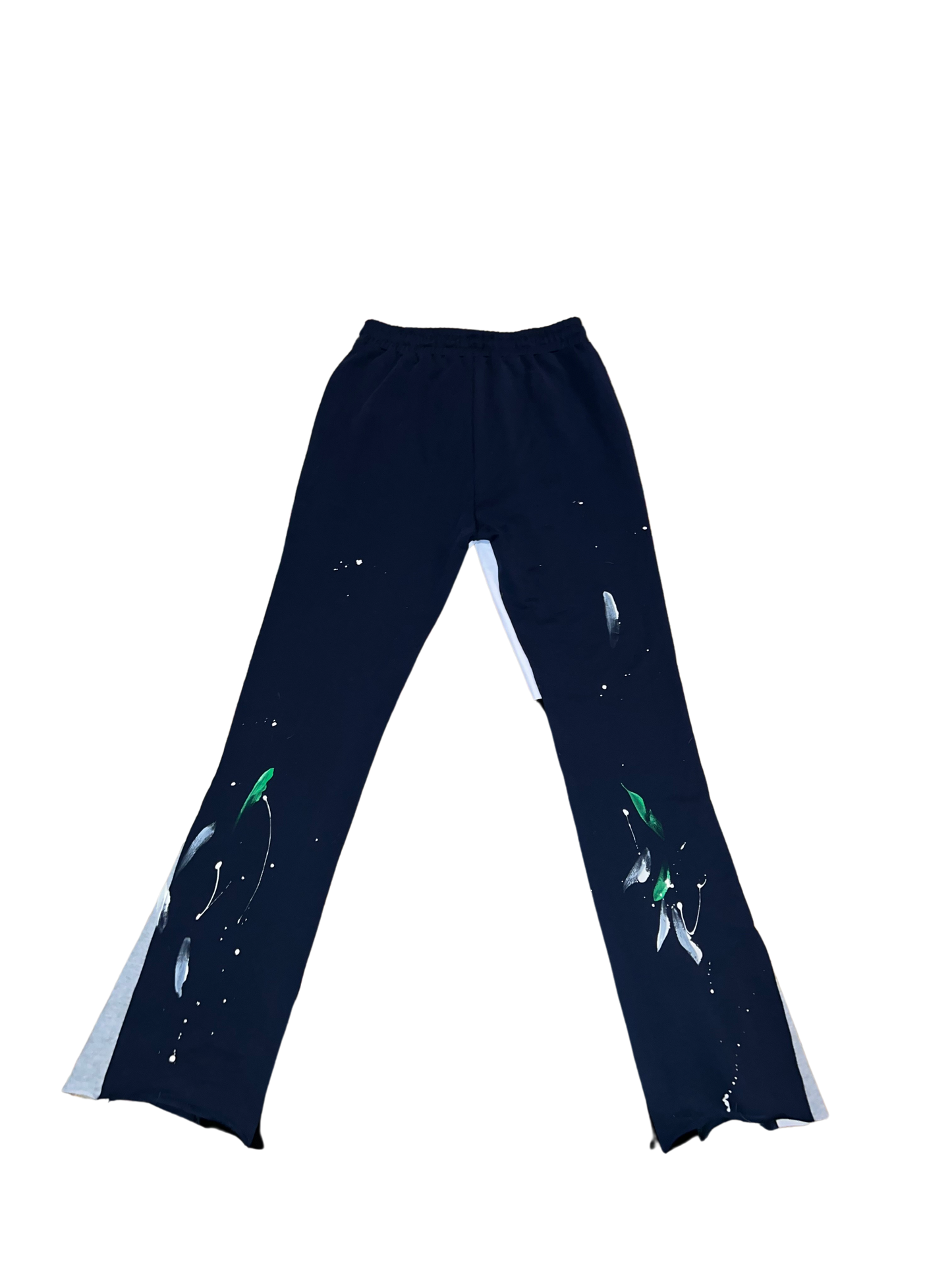 WFM “FLARED” SWEAT PANTS (BLUE)